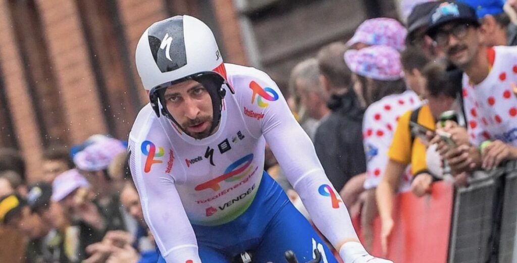 Specialized Aero TT helmet Tour de France 2022 Peter Sagan